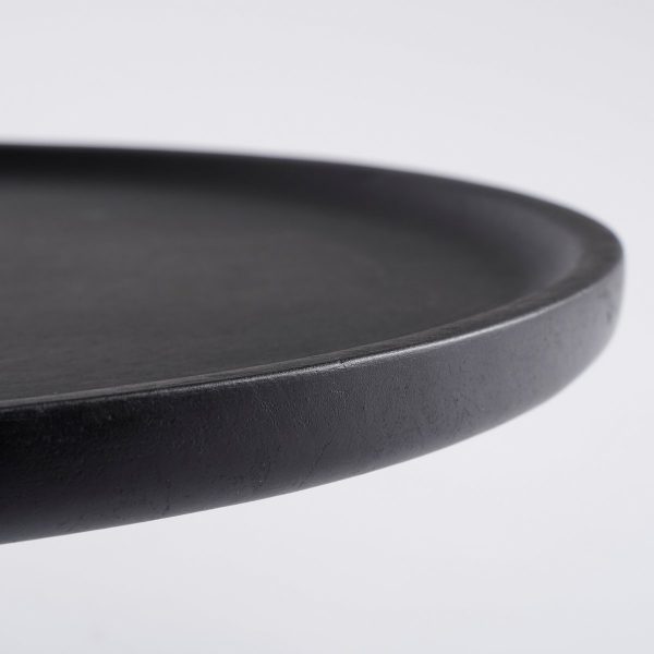 Tallo Taartplateau - H10 x Ø30 cm - 100% FSC Mangohout - Zwart - Image 2