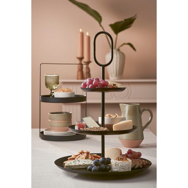 Rama Etagère 3 Laags - H55 x Ø38 cm - Metaal - Zwart - Image 8