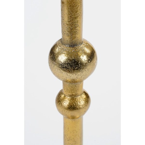 Canto Kandelaar - H30 x Ø9 cm - Aluminium - Goud - Image 3