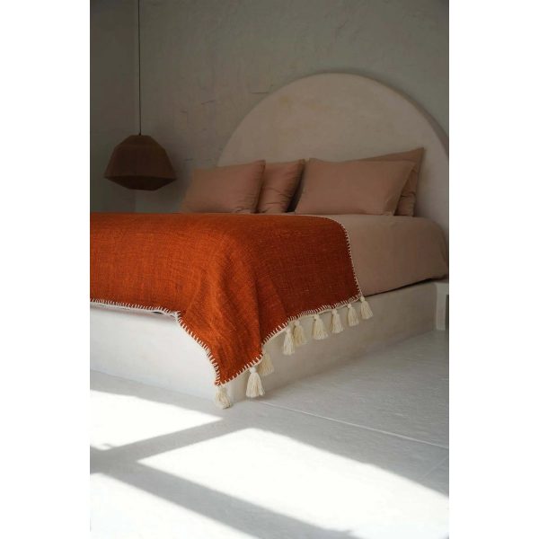 De Stitch Bedsprei - Terracotta - Image 3
